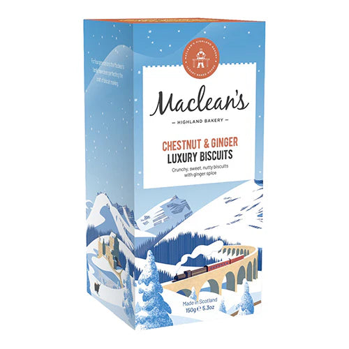 Maclean's Highland Bakery - Chestnut & Ginger Luxury Biscuits