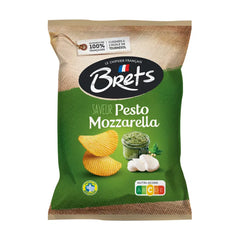 Brets Potato Crisps - Pesto and Mozzarella