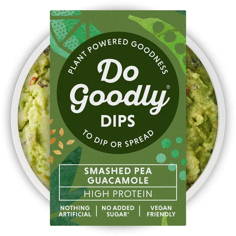 Do Goodly Dips Smashed Pea Guacamole