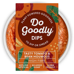 Do Goodly Dips Tasty Tomato and Bean Houmous