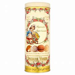 Amaretti Virginia Italian Biscuit Assortment In Tin